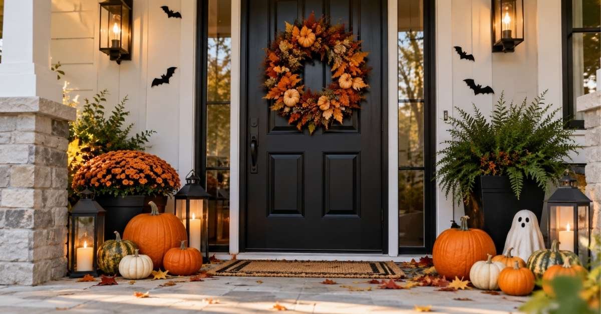 Halloween Door Decorations Ideas: 20 Easy DIY Looks
